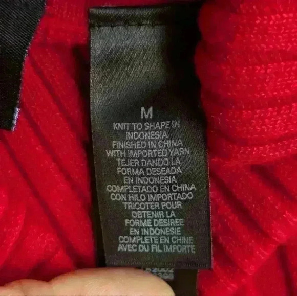 Liz Claiborne Studio Sweater Womens Size Medium Turtleneck Cotton Knit Sweater - Picture 5 of 10